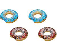 Bouée Gonflable Donuts 94 cm, 2 Couleurs (Lot de 2)