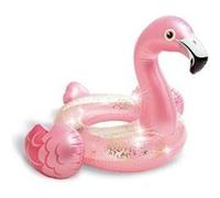 Intex Tube de flamants roses à paillettes, Matelas gonflable