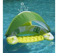 Bouée Gonflable Piscine, Chaise Flottante Gonflable Adulte avec Porte-Gobelet, Siège Aquatique Antidérapant Solide pour Plage Rivière Loisirs Extérieurs Hommes Femmes