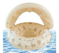 Bouée Gonflable pour Enfant avec auvent Accessoires de Jeux d'eau | Flotteur enfant gonflable avec auvent pour les vacances d', en extérieur, en , dans la et le bain, et jeux