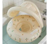 Bouée Gonflable pour Enfant avec Auvent | Flotteur De Piscine pour Bébé | Accessoires De Jeux d'eau | Flotteur Gonflable pour Piscines pour La Plage, Le Bain, L'Extérieur