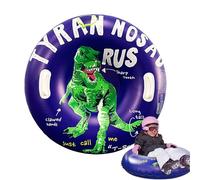 Bouée Gonflable pour La Neige - Tube Gonflable De Neige Dinosaure 91 Cm | Anneau De Luge d'hiver | pour L'Extérieur l'hiver Les Allées La Piscine Les Rassemblements Les Fêtes La Plage Et