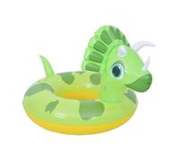 Bouée gonflable - SUNCLUB - Dinosaure - Diam. 88 cm - Hauteur 76 cm - PVC avec patch réparation