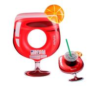 Bou?E Gonflable Xxl Et Porte Boisson Gonflable Pour Piscine & Plage - Pack Evasion Cocktail Passion