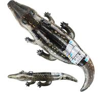 Bouée Grand Crocodile A Chevaucher,Crocodile Flottant Gonflable,Crocodile Gonflable Piscine,Bouée Gonflable Crocodile,Crocodile Flottante Lit Gonflable,Crocodile Gonflable Jouet