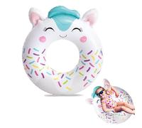 Bouée Licorne Enfant 76cm pour 6-12 Ans, Gonflable Inflateable pour Piscine, Bouée Gonflable de Tube, Anneau de Natation, Radeau Gonflable, Décoration pour Fête de Plage Partie Jeux Vacances