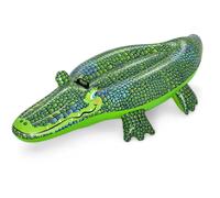 Bouée natation enfant Crocodile chevauchable Bestway Vert 152x71 cm