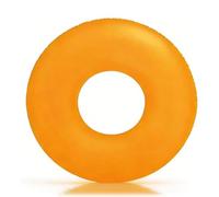 Bouée Piscine Anneau de Natation Gonflable Adulte,PVC,Boué de Natation, Orange Fluorescent Bouée Gonflable de Tube,Flotteur de Natations pour Les Vacances à la Plage et Les fêtes de Piscine Accessoire