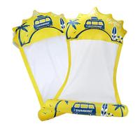 Bouee Piscine,Douthfolle 2 Pièces Matelas Gonflable Piscine Bouee Piscine Adulte Hamac Gonflable Piscine Flottantes Hamac,Idéal pour la Plage, la Piscine, Le lac, la Fête d'été dans Le Jardin