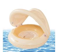 Bouée Piscine Enfant | Anneau Gonflable avec auvent de Protection Solaire intégré - Bouée Piscine Adorable pour Fille Garçon | pour Jeu Bain Douche Plage Été Extérieur Fille Et
