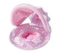 Bouée Piscine Gonflable Enfant avec Auvent Flotteur