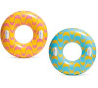 Bouée Piscine Gonflable Intex Donut 36" Multi-Couleur Tube Caoutchouc TY1386