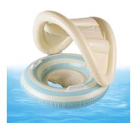 Bouée pour Bébé - Siège Flottant Sécurisé,Entraîneur de Nage Réglable avec Capote pour Tout-Petits Lors des Jeux d'eau et des Activités d'Été en Plein Air