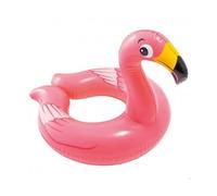 Bouee Tete Animal Flamant Rose 55x76cm, Enfant 3-6 Ans - bouee Piscine, Anneau Natation - Set Accessoire Jeu Eau Plage et Carte