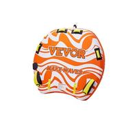 Bouée Tractée Gonflable Pour Bateau 1 à 2 Passagers Avec Ailerons Capacité 154kg