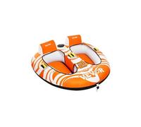 Bouée Tractée Gonflable Pour Bateau 2 Personnes Avec 2 Cockpits Poignée Epaisse