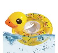 Bouées de natation | Aide à la natation et pneu de piscine pour - En forme de canard jaune avec poignée - Jouet d'eau pour le plaisir en plein air