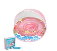 Bouées de Natation pour bébés et Jeunes,Chaise Flottante Aquatique à baldaquin et flottabilité,Flotteur pour Tout-Petit | pour Rivière Plein Air Plage Fête Estivale Lac Garçons Et Filles De 0 À 3