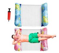 Bouées de Piscine 2 Pièces Hamac Gonflable Épaissi Multifonction
