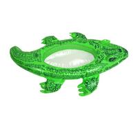Bouées de Piscine Gonflables pour Forme De Crocodile Gonflable en PVC Épais