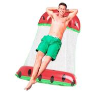 Bouées de Piscine pour Adultes Flottant Gonflable avec Pompe, Respirant