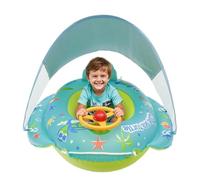 Bouées De Piscine pour Enfant - Jouet Gonflable sécurisé,avec Volant, PVC Léger, Bouée De Natation Enfant | pour 1-4 Ans Garçon Fille Lac Bateau Rivière Étang Été