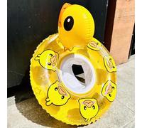 Bouées de Piscine pour Tout-Petits | Flotteurs Gonflables Piscine pour Bébé,Bouée Bébé Canard Jaune Flottante pour Garçons et Filles en Été