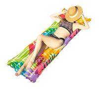 Bouées Piscine Adultes | 177 x 62 cm Grand Lit Pneumatique Anti-Basculement - Radeau Flottant Gonflable De Piscine | pour Parc Aquatique, Jardin, Rivière, Mer, Vacances, Fête, Bain de