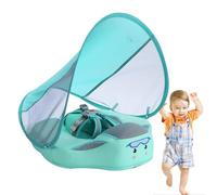 Bouet Piscine Bébé, Bouee Bebe avec Pare Soleil, Bouée Non Gonflable pour Bébé avec Auvent UPF 50+, Flotteurs Piscine avec Sécurité, Anneau Flotteur Piscine