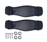 Bouettes De Pied De La Planche De Surf - Ceinture De Kites En Cuir PU, Sangle De Pied De Surf Réglable | Design Durable Résistant À L'usure Avec Quincaillerie En Acier Inoxydable, Rembourrage Éponge P