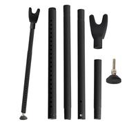 Bouettures De Sécurité De La Porte - Tie De Support De Porte, Bâton De Verrouillage De Sécurité Hôtelière En Service Lourd, Jammer Non Glissé Renforcé | 41.34x0,98x0,98 Pouces, (taille Étendue) Blocag