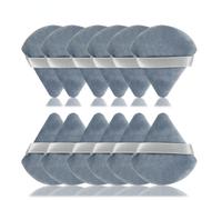 Bouffée De Poudre De Velours Triangle Lavable,Mini Éponge De Maquillage Pour Le Visage,Outils Cosmétiques,Farine De Pizza,60 Pièces - Type 60 Pcs #A