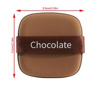 Bouffée De Poudre De Velours Triangle,Mini Éponge De Maquillage Pour Le Visage,Bouffée De Poudre Pour Le Visage,Coton Doux,Lavable,Léger,Cosmétiques - Type 1pcs #K