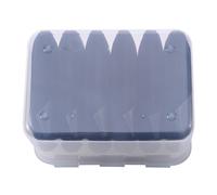 Bouffée De Poudre De Velours Triangulaire,Mini Éponge De Maquillage Pour Le Visage,Farine De Pizza,Outil De Maquillage Léger Lavable,Cosmétiques - Type Black 6pcs
