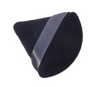 Bouffée De Poudre De Velours Triangulaire,Mini Éponge De Maquillage Pour Le Visage,Farine De Pizza,Outil De Maquillage Léger Lavable,Cosmétiques - Type Black 1pc