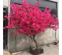 Bougainvillier artificiel - Grande plante artificielle rose pour décoration intérieure et extérieure, parfait pour les paysages et les lieux