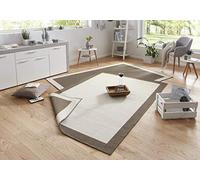 Bougari in- & Outdoor Panama Tapis réversible Marron/crème 120 x 170 cm