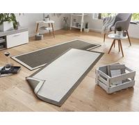 Bougari in- & Outdoor Panama Tapis réversible Marron/crème 80 x 150 cm