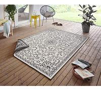 bougari Intérieur/extérieur Leyte Tapis réversible Noir/crème 80 x 150 cm