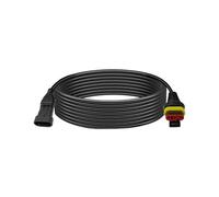 Bouge Câble d'alimentation 5 m compatible avec Sileno City, Gardena Robotic R38Li, R40Li, R80Li, Sileno+ R100Li - Câble de charge pour tondeuse Husqvarna Automower - Accessoire de tondeuse à gazon