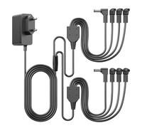 Bouge Chargeur Adaptateur Compatible avec Lemax Noël Accessoire 44242 74295 | pour 84428 94527 94563 94565 94566 Noël Le Village Effrayant Ville, Remplacement Adaptateur Secteur 4.5V Câble D'Alimentatio