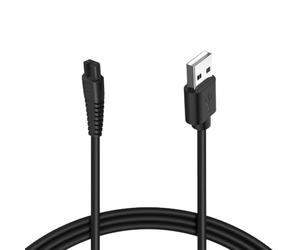 Bouge Cordon de charge USB pour tondeuse à cheveux compatible avec tondeuse à barbe Surker pour homme - Câble d'alimentation de rechange de 1,5 m