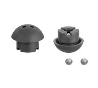 Bouge Soupape de sécurité de rechange compatible avec les autocuiseurs WMF Perfect - Pour les autocuiseurs avec sécurité de pression résiduelle - 2,5 l - 8,5 l (2 pièces avec 2 perles de rechange)