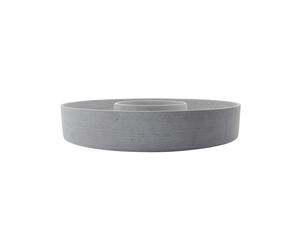 Bougeoir Ø 45 cm polystone gris The Ring
