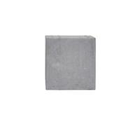 Bougeoir 20 cm Polystone Gris HDMarb