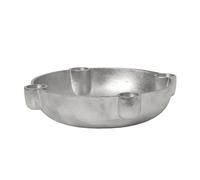 Bougeoir aluminium M Bowl H x Ø 5x20cm