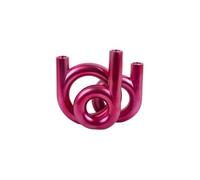 Present Time - Bougeoir Anneaux moyen LOOPA - Rose - Loopa Rose