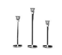 Bougeoir Bougeoirs en Cristal, Chandeliers de Table, candélabres Route, centres for Mariage, décoration Noël, 3 pièces pour la Table à Manger