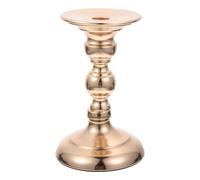 Bougeoir Chandelier en Fer Or, Décoration de Table, Style Classique | Décor de Bureau Créatif, Usage Mariage et Banquet, Finition Simple, Couleur Or, Style Assorti Style Aléatoire