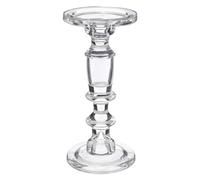 Bougeoir Chandelier en Verre H 24.5 cm - Atmosphera
